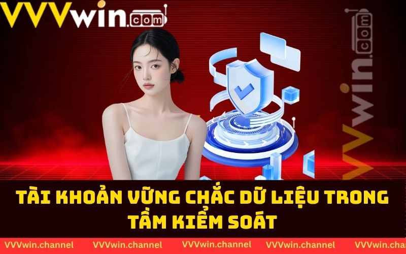 Tài khoản vững chắc dữ liệu trong tầm kiểm soát